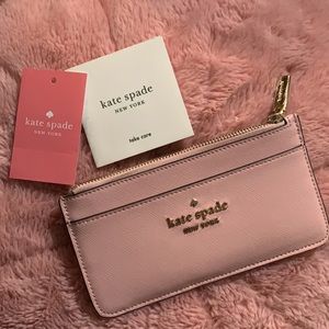 Kate Spade Staci Large Slim Card Holder Pink